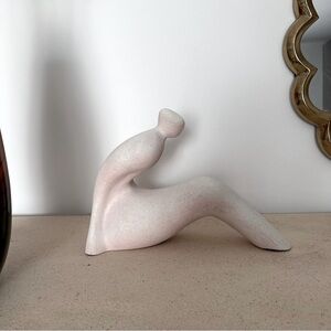 Small Statue Art Pottery Nice Decor